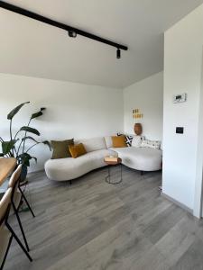 Posezení v ubytování Apartment in green Ghent