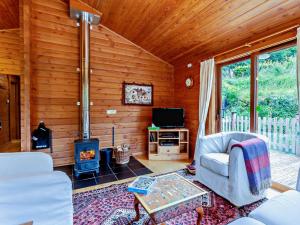 Μια τηλεόραση ή/και κέντρο ψυχαγωγίας στο 2 Bed in Balmacara 94921