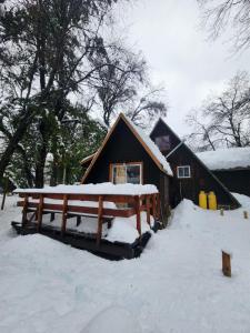 Termas de Chillan Cabaña 13 Personas 5 Dormitorios semasa musim sejuk