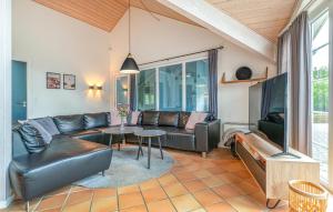 Χώρος καθιστικού στο Holiday Home Bjergvej Blåvand Ix