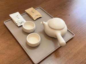 Příslušenství pro přípravu čaje a kávy v ubytování 星程郑州郑东新区红专路酒店