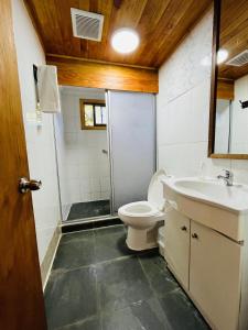 Kopalnica v nastanitvi Hostal Chumay
