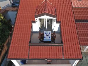 Balkón nebo terasa v ubytování Apartments Petra