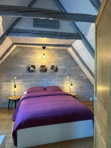 Gîte De La Remise客房内的一张或多张床位