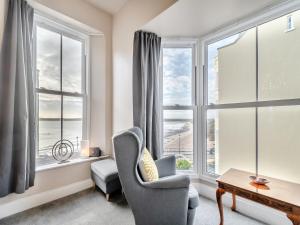 Et opholdsområde på Beaufort Apartment