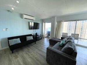 Istumisnurk majutusasutuses Ilikai Apt 1822-2BR2BA Modern Unit with Ocean &Harbor Views No resort fees