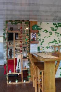 Χώρος καθιστικού στο Cabaña arcoiris del lago # 6 +8 φωτογραφίες