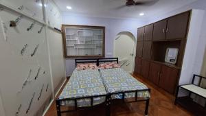 Katil atau katil-katil dalam bilik di shivam residency