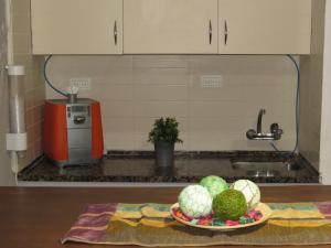 Una cocina o zona de cocina en Agas Holiday Apartments Family