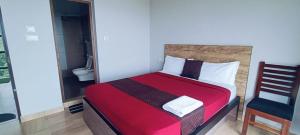 Voodi või voodid majutusasutuse Rock View Resort toas
