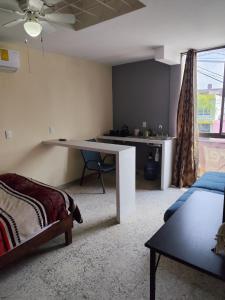 TV a/nebo společenská místnost v ubytování Suite 101 Cordoba centro con estacionamiento