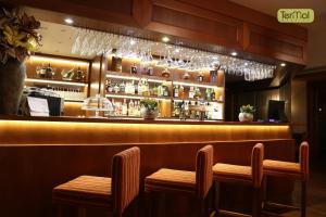 Lounge nebo bar v ubytování Penzion Termal
