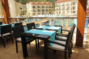Bazén v ubytování Marcan Resort Hotel nebo v jeho okolí