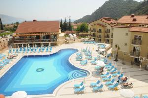 Bazén v ubytování Marcan Resort Hotel nebo v jeho okolí