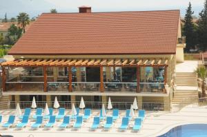 Balkón nebo terasa v ubytování Marcan Resort Hotel