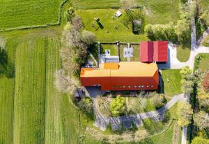 Naturlandskabet i nærheden af feriegården