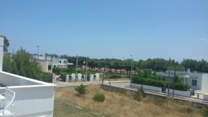a view from the roof of a building at Hotel Corallo in Torre Santa Sabina