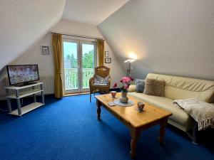 Μια τηλεόραση ή/και κέντρο ψυχαγωγίας στο Ferienanlage "Uns Wiek Hus" Ferienwohnung 7