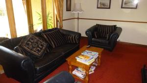 Posezení v ubytování Ponderosa B&B