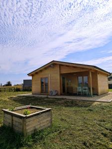 Bygningen som chaletet ligger i