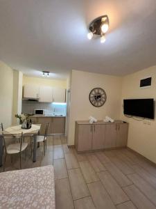 Kuchyň nebo kuchyňský kout v ubytování Apartments Frakić
