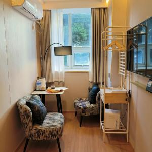 Istumisnurk majutusasutuses 上海璞逸酒店&豫园老西门地铁站店