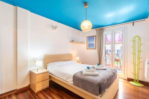 Katil atau katil-katil dalam bilik di Talaia - baskeyrentals