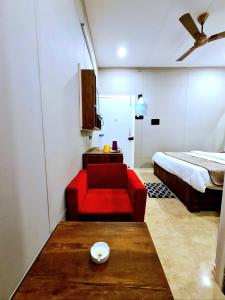 Hotel Aurelia Pearl客房内的一张或多张床位