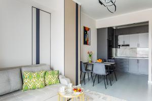 Η κουζίνα ή μικρή κουζίνα στο Sky Flat