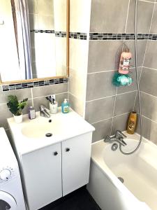 Ένα μπάνιο στο Nice flat close to Seine river in Paris