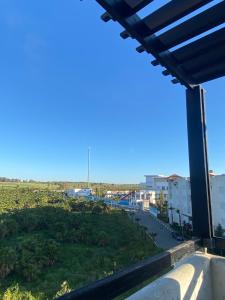 a view from the balcony of a building at Marina Golf Asilah in Asilah
