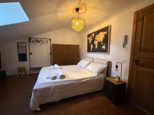 Postel nebo postele na pokoji v ubytování Apartment La vista