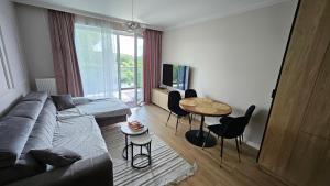 Μια τηλεόραση ή/και κέντρο ψυχαγωγίας στο RentiStok - Apartament nad Stawami