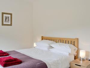 Postel nebo postele na pokoji v ubytování Corrie Massan