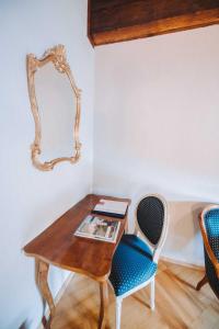 Ruang duduk di Hotel Schloss Dürnstein