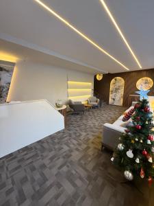 Χώρος καθιστικού στο Home suit apart otel