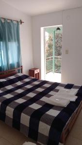 Postel nebo postele na pokoji v ubytování CASONA Malva del Rio