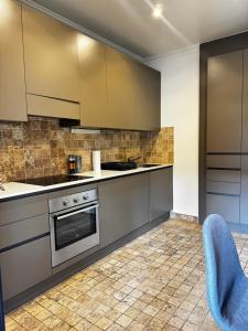 Kuchyň nebo kuchyňský kout v ubytování Grand 5 pièces au Centre Genève