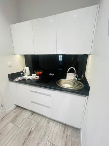 Kuchyňa alebo kuchynka v ubytovaní Property Apart - Ruska Centrum