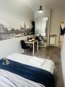 Posteľ alebo postele v izbe v ubytovaní Property Apart - Ruska Centrum