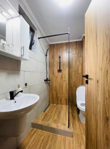 Phòng tắm tại Cuibul Naturii - Leisure and Retreat +21 ảnh