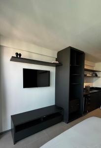 Kuchyň nebo kuchyňský kout v ubytování Studio moderno com Rooftop + 18 fotografií