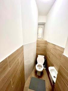 Koupelna v ubytování Holeckova125