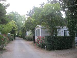 Zahrada ubytování Camping Le Rebau