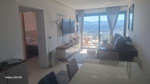 Ruang duduk di Apartamento Mirante de Ivoti