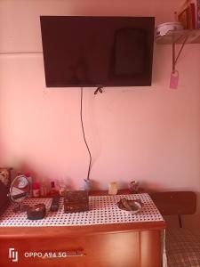 TV a/nebo společenská místnost v ubytování Apartamento da Isabel