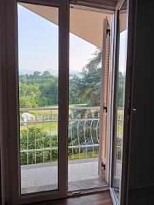 Balkón nebo terasa v ubytování B&B Tre Confini