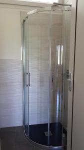 Koupelna v ubytování B&B Tre Confini