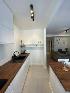 Η κουζίνα ή μικρή κουζίνα στο d'Oville d'Ostende