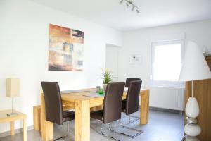 Posezení v ubytování Ferienhaus Marina